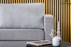 3 zits bank CL L+R, stof Chloe, C311 grijs | Homestyles.nl